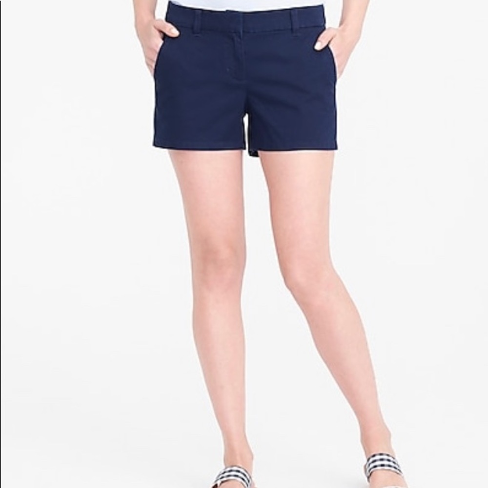 Jcrew Navy Chino Shorts